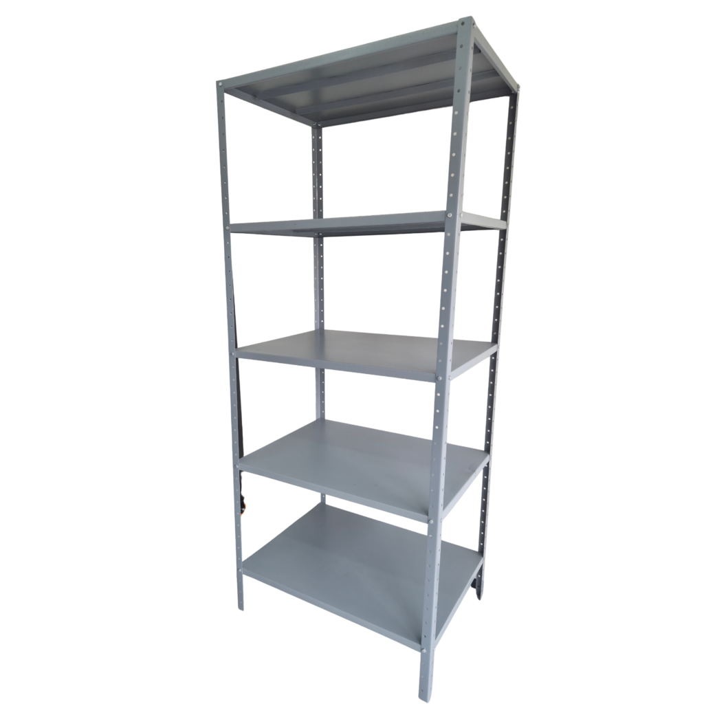 Estante metálico gris 60cm